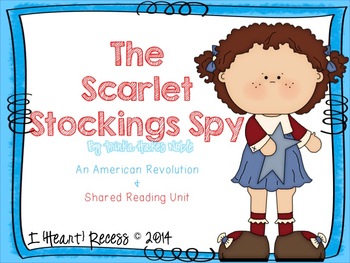 Preview of The Scarlet Stockings Spy {Unit & Smartboard Bundle}