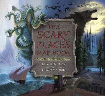 Preview of The Scary Places Map Book Literature Guide
