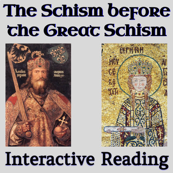 Preview of The Schism before the Great Schism: Presentation & Interactive Notes