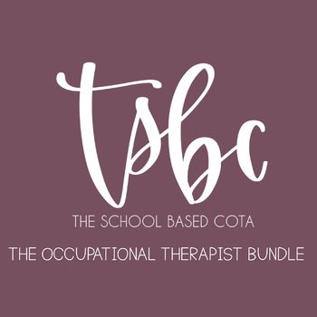 Preview of The Occupational Therapist Bundle *COMMERCIAL USE*