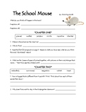 The School Mouse comprehension packet
