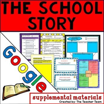 Preview of The School Story | Journeys 6th Grade | Google Slides