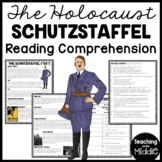 The Nazi Schutzstaffel "SS" Reading Comprehension Workshee