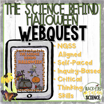 Preview of The Science Behind Halloween WebQuest