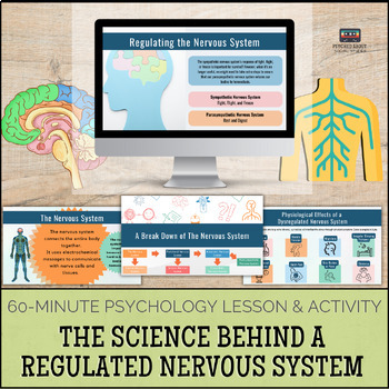 Preview of The Science Behind a Regulated/Dysregulated Nervous System! Psychology Lesson