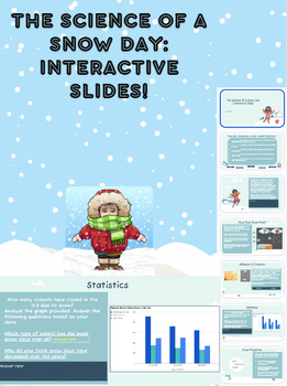 Preview of The Science Of a Snow Day Interactive Slides