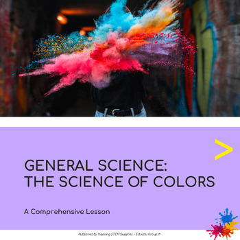 Preview of The Science of Colors Workbook, Worksheets & Activities [FREE]