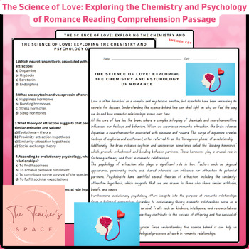 Preview of The Science of Love: Exploring the Chemistry and Psychology of Romance Reading