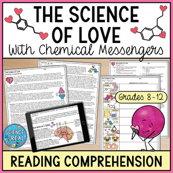 Preview of The Science of Love Reading Comprehension