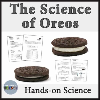 Preview of The Science of Oreo Cookies Percent Composition Activities Experiments