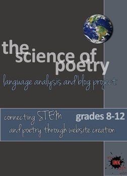 Preview of The Science of Poetry: Connecting STEM and Poetry Website Creation Project