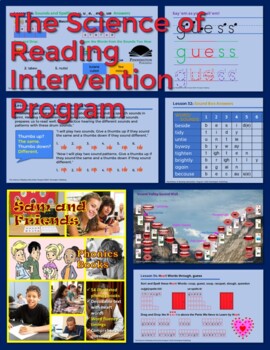 Preview of The Science of Reading FREE Google Slide Lessons