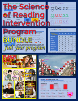 Preview of The Science of Reading Intervention Program BUNDLE
