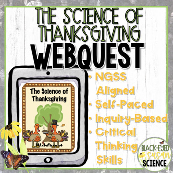 Preview of The Science of Thanksgiving WebQuest
