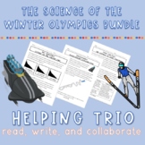 The Science of Winter Olympics | Helping Trio Reading Worksheets