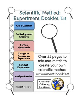 Preview of The Scientific Method: Guided Booklet Kit for Science Experiments