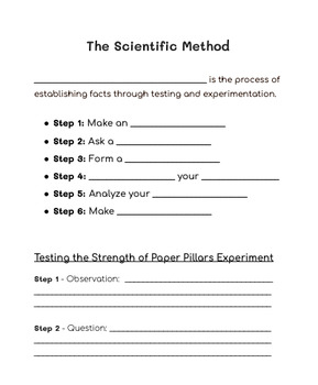 Preview of The Scientific Method - Notes and Lab