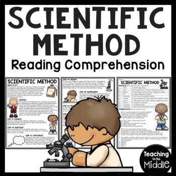 Preview of The Scientific Method Overview Reading Comprehension Worksheet Science