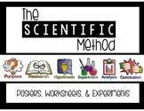 The Scientific Method {Posters, Worksheets, and 2 Experiments}