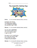 The Scientific Method Rap Companion Lyrics Sheet