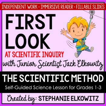 Preview of The Scientific Method Self-Guided Digital Lesson | Distance Learning