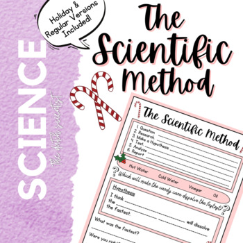 Preview of The Scientific Method Worksheet