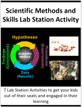 Preview of The Scientific Method and Science Skills - 7 Lab Station Activities