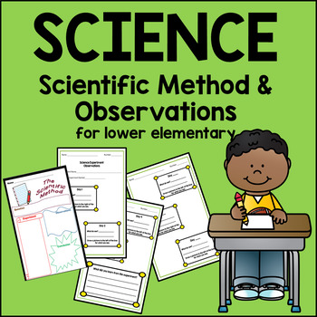 Preview of The Scientific Method for Lower Elementary
