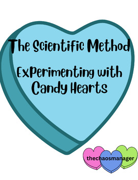 Preview of The Scientific Method with Candy Hearts-A Lab Packet