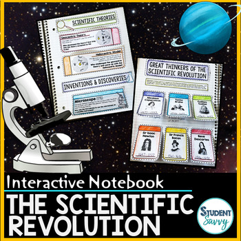 Preview of The Scientific Revolution Interactive Notebook Google Slides Activities 