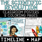 The Scientific Revolution Posters Timelines Maps Coloring 