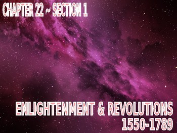 Preview of W22.1 - The Scientific Revolution - PowerPoint Notes