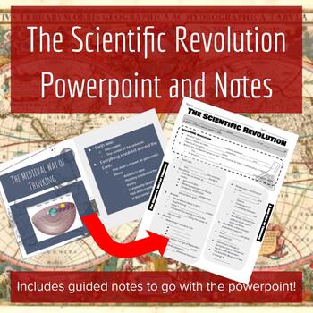 Preview of The Scientific Revolution Powerpoint and Guided Notes