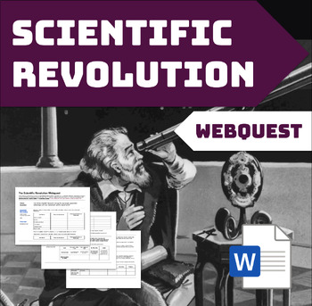 Preview of The Scientific Revolution Webquest