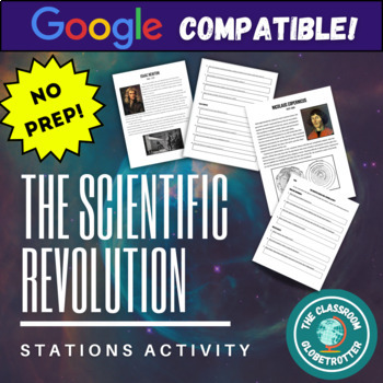 Preview of The Scientific Revolution - World History Stations Activity