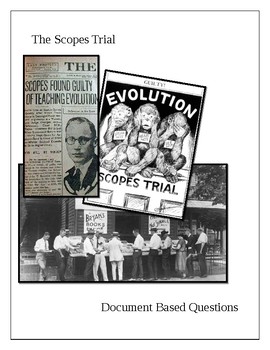 Preview of The Scopes Trial Document Based Questions