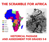 The Scramble for Africa: World History Text and Assessment