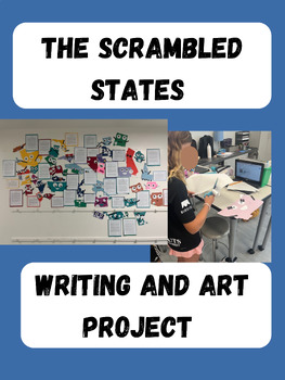Preview of The Scrambled States Writing and Art Project