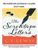 The Screwtape Letters by C.S.Lewis  Study Guide