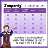 Lent Activity - Jeopardy Game