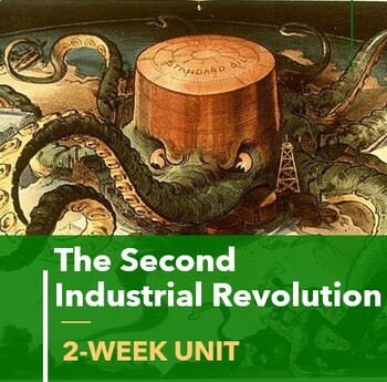 Preview of 2nd Industrial Revolution Unit | 10-Day Bundle: Lessons, Review Activity, Test