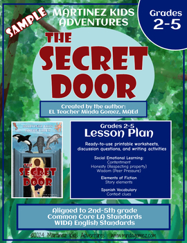Preview of The Secret Door Lesson Plan - Martinez Kids Adventures