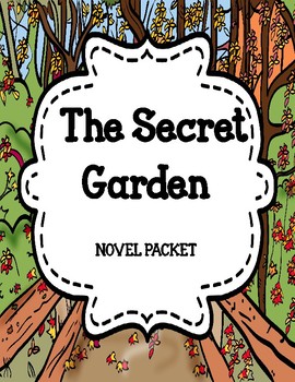 Preview of The Secret Garden - Comprehension and Vocabulary Novel Study Unit