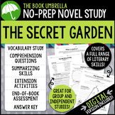 The Secret Garden Novel Study { Print & Digital }