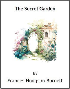 Preview of The Secret Garden - (Lesson Plan)