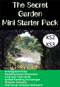 Preview of The Secret Garden Mini Starter Pack