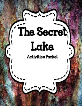 Preview of The Secret Lake - Novel Activities Unit Print and Digital Google Slides