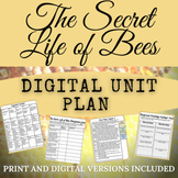 The Secret Life of Bees Digital Unit Plan with Escape Room!