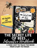 The Secret Life of Bees Printable Workbook for Novel Study (9-12)