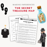 The Secret Map Mystery Reading Comprehension Passage and M